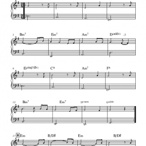 <br>Es war einmal ein Dreier (Piano + Sax) – Sheets