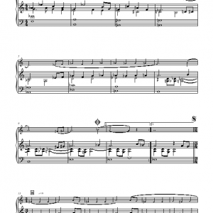 <br>For Linum (Piano + Sax) – Partitur und Sheets